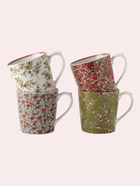 [LA-KIT-008] Mugs – Stockbridge Green Set of 4
