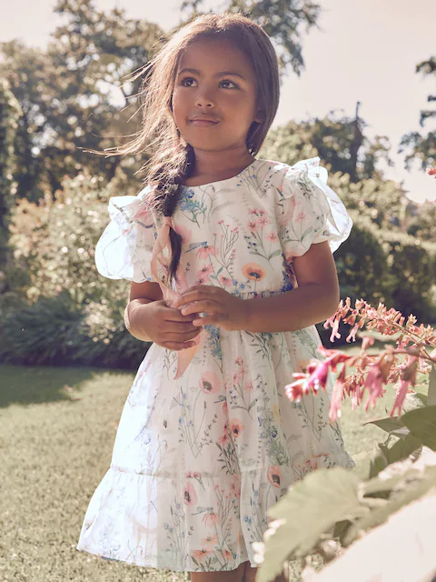 [LA-CLO-001] Girls Floral Dress