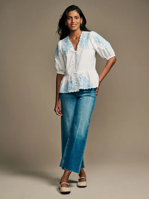 [LA-CLO-003] Floral Blouse